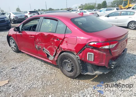 2020 Toyota Corolla Le from USA, damaged, VIN JTDEPRAE7LJ026660